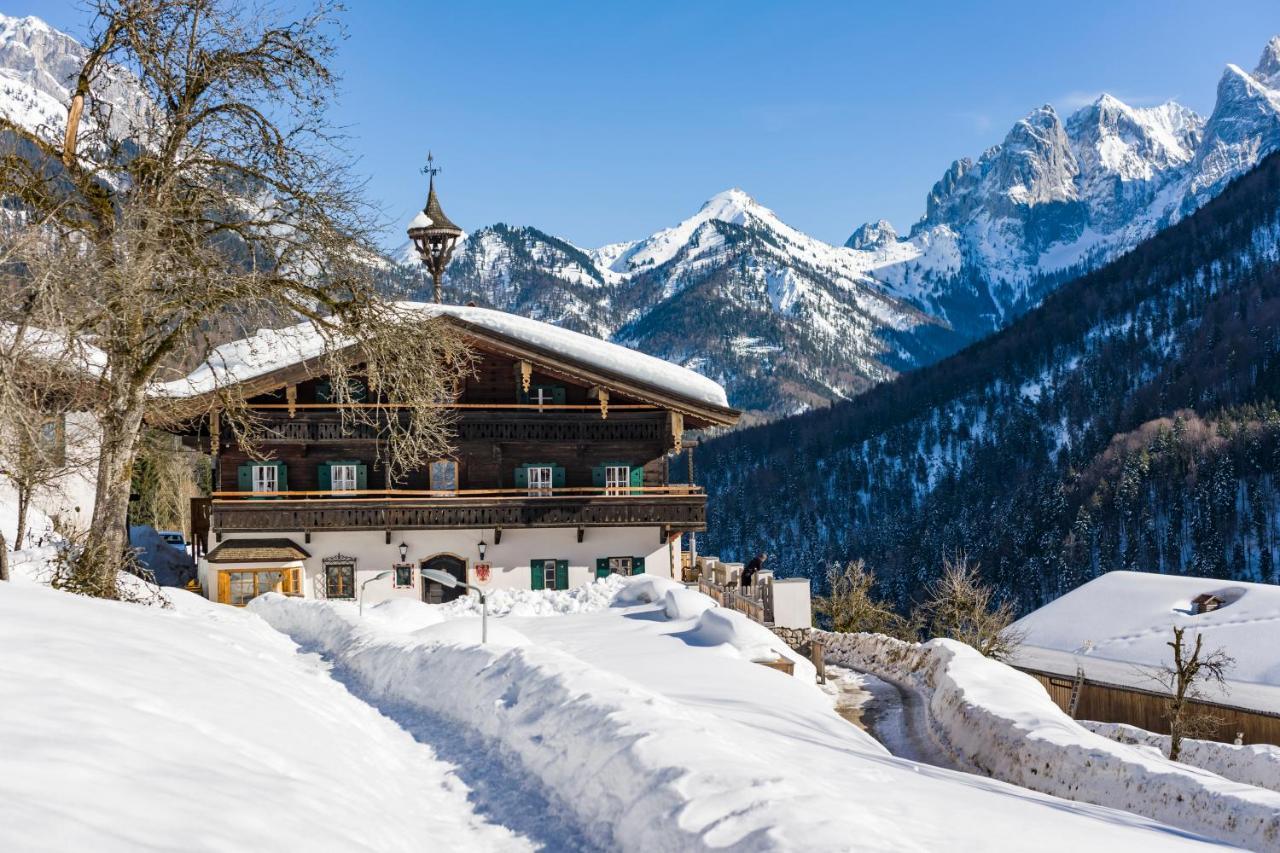 Berg'K'Hof Kaisertal - Alpine Hideaway Ebbs Exteriér fotografie